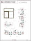 64系列隔热平开窗门  铝合金门窗 铝门窗型材 